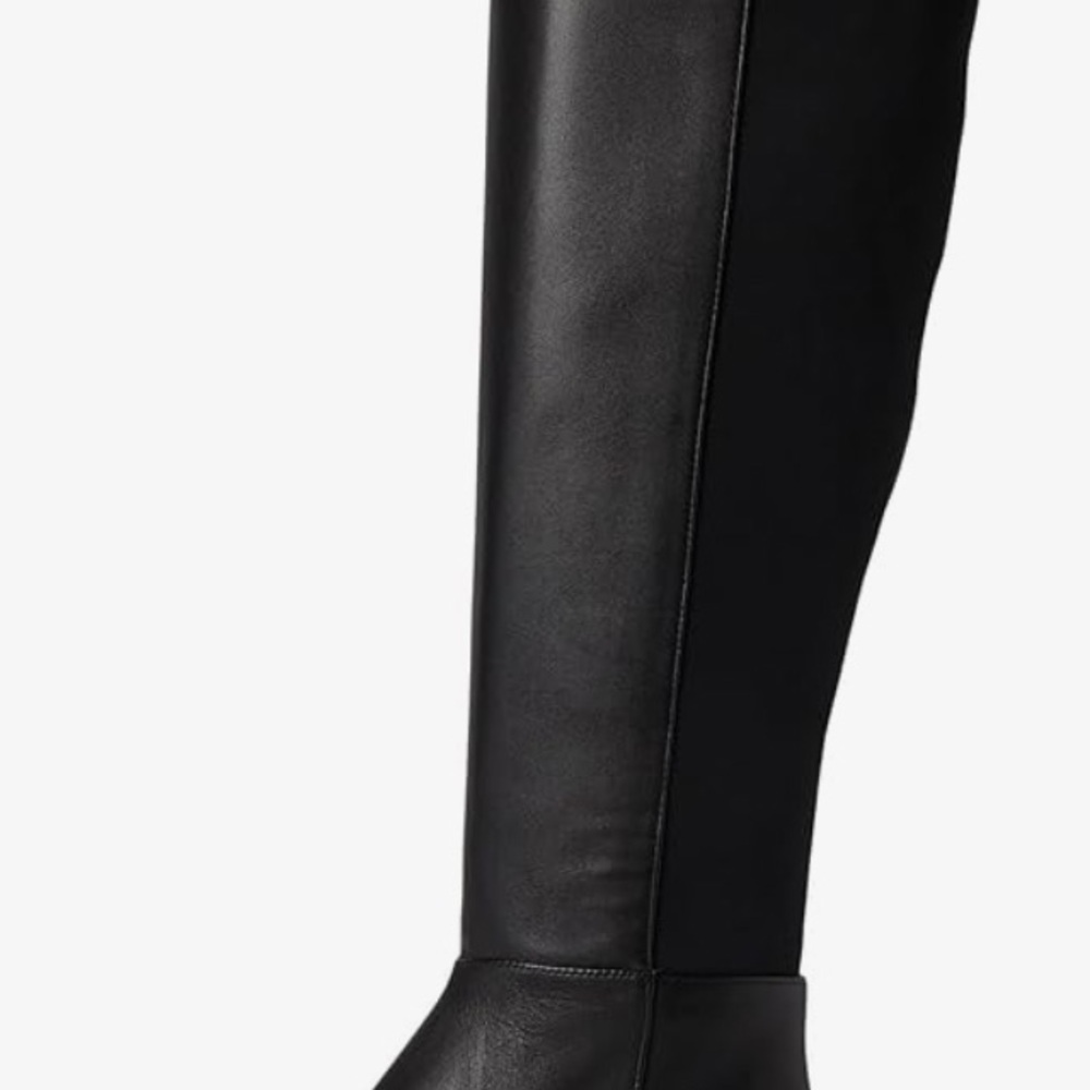 Elegant Black Knee-High Women's Boots